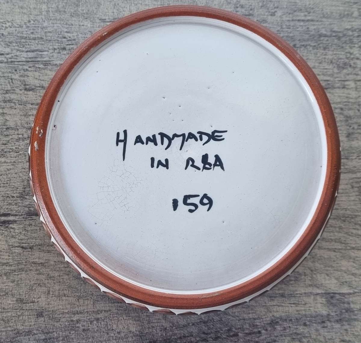 The Old Jar (T.O.J.) South African Studio Pottery Large Bowl