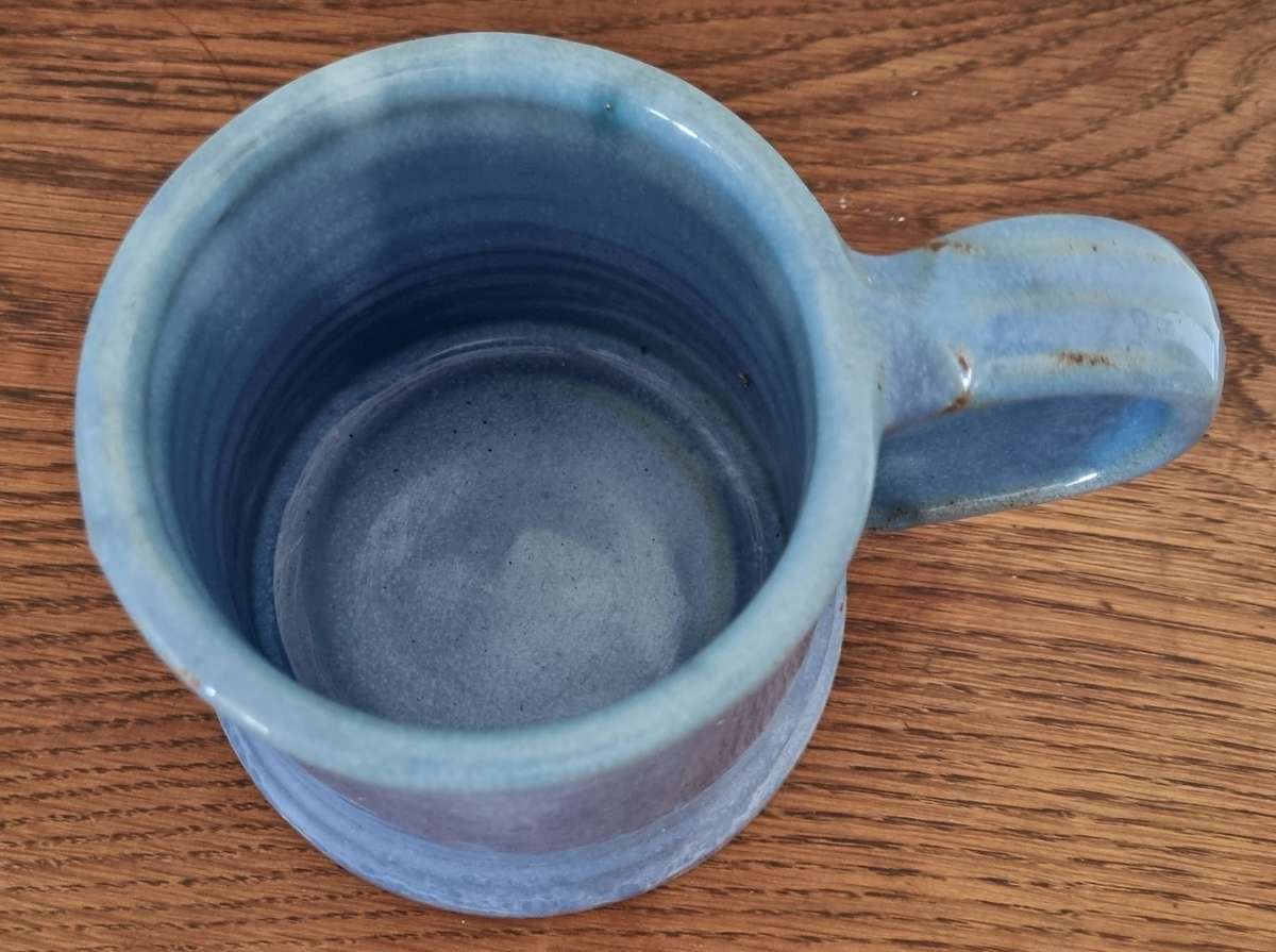 Linnware Pottery Blue Large Mug