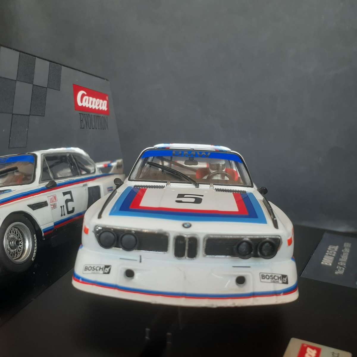 Carrera Evolution 27611 BMW 3.5 CSL No.5 6hour Watkins Glen 1979 Boxed
