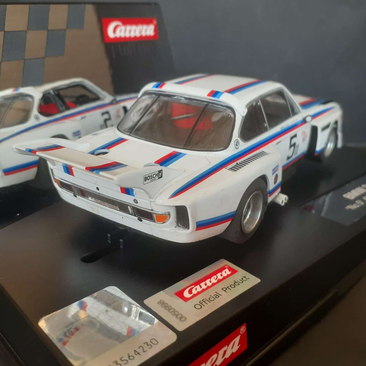 Carrera Evolution 27611 BMW 3.5 CSL No.5 6hour Watkins Glen 1979 Boxed
