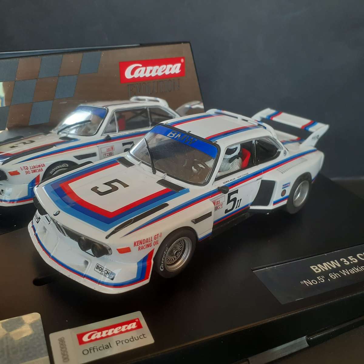 Carrera Evolution 27611 BMW 3.5 CSL No.5 6hour Watkins Glen 1979 Boxed