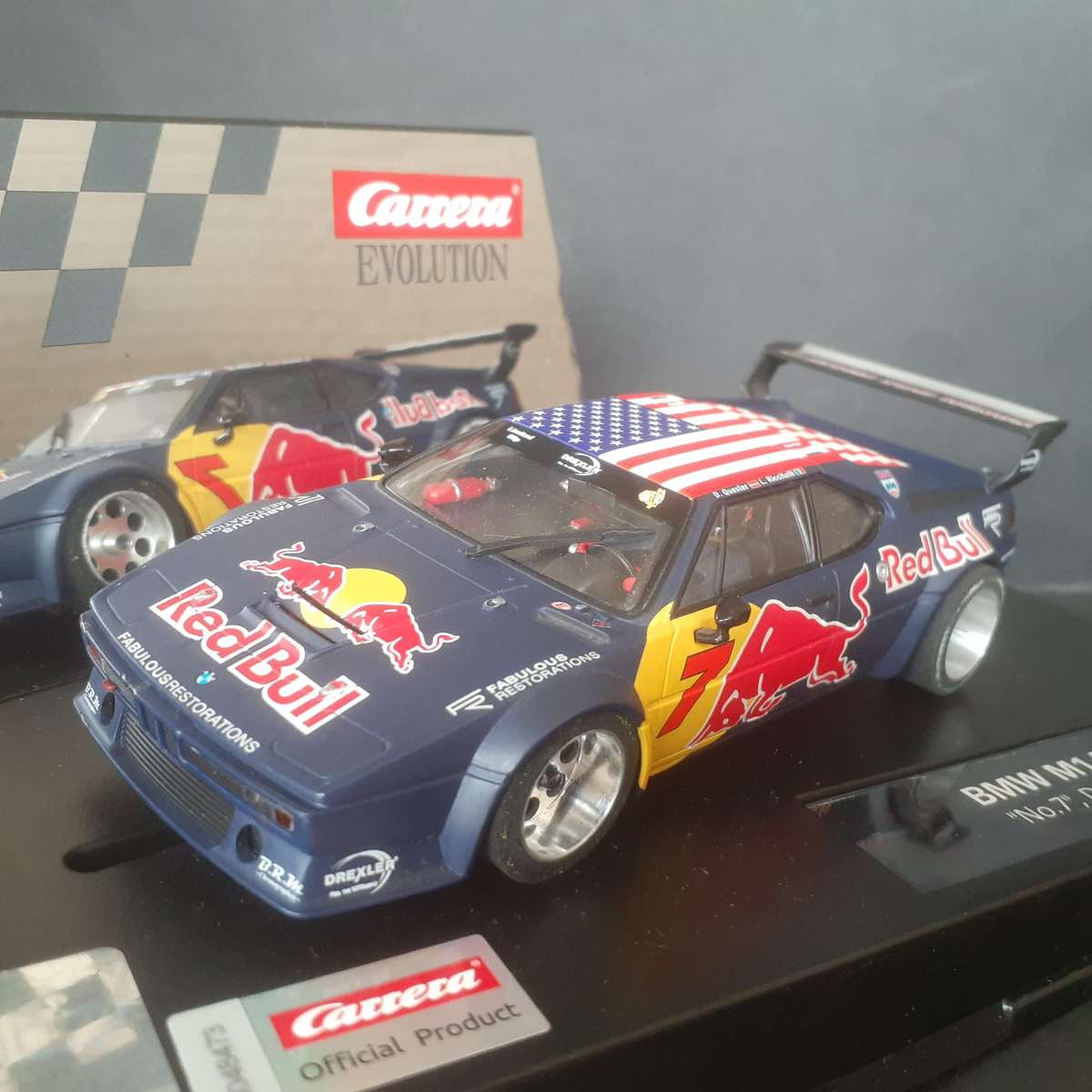 Carrera Evolution 27604 BMW M1 Procar Red Bull Boxed