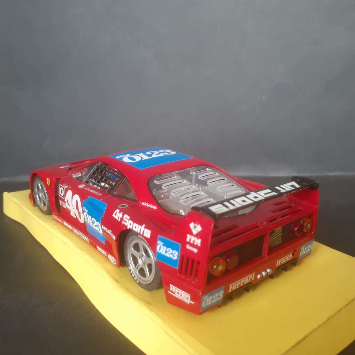 Policar CAR03a Ferrari F40 IMSA GTO Road America 1990 Boxed