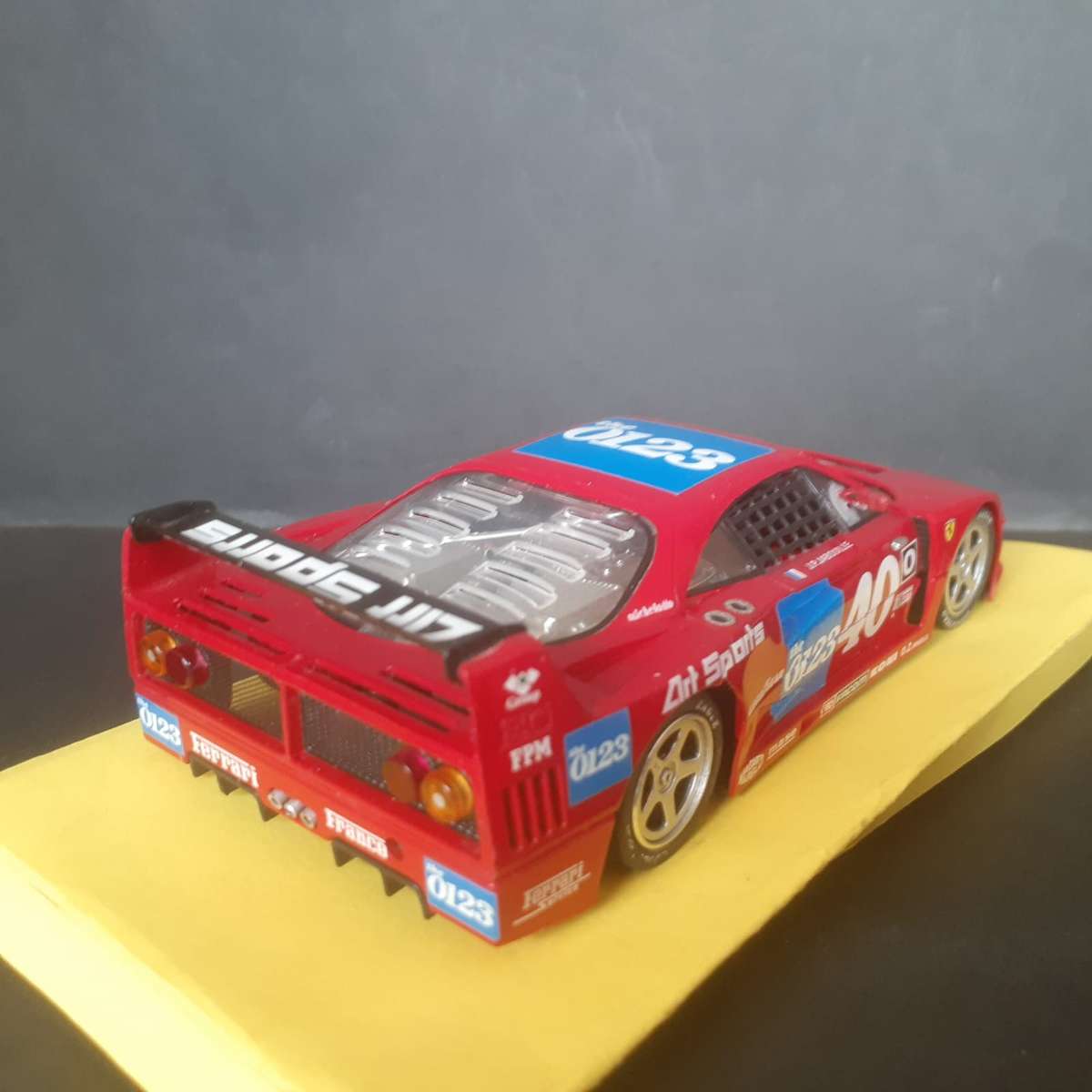 Policar CAR03a Ferrari F40 IMSA GTO Road America 1990 Boxed