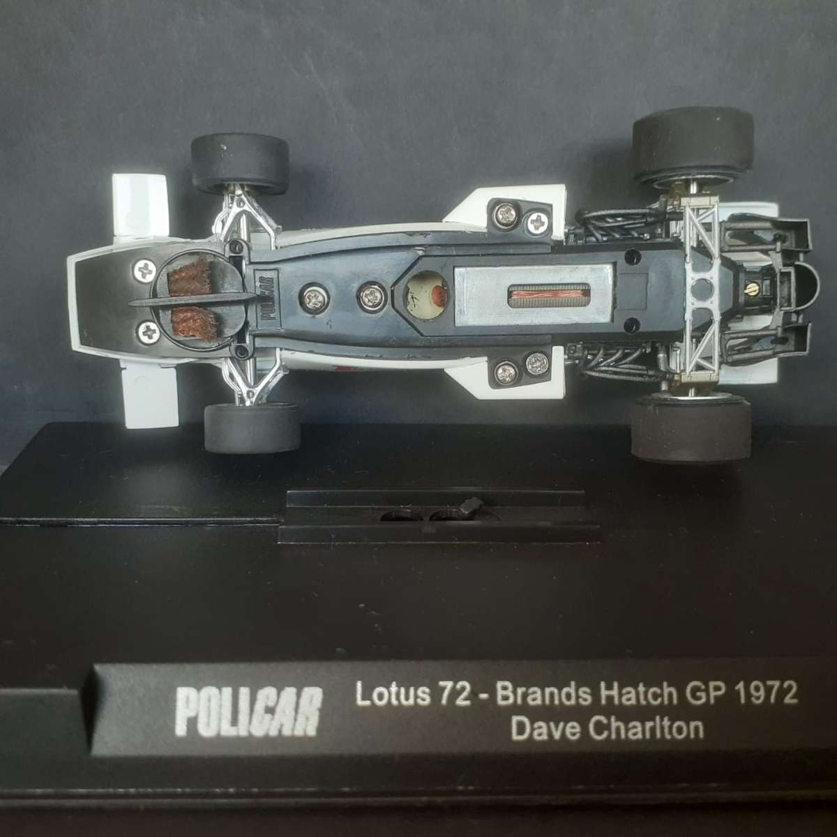 Policar CAR02e Lotus 72 Brands Hatch GP 1972 Dave Charlton Boxed