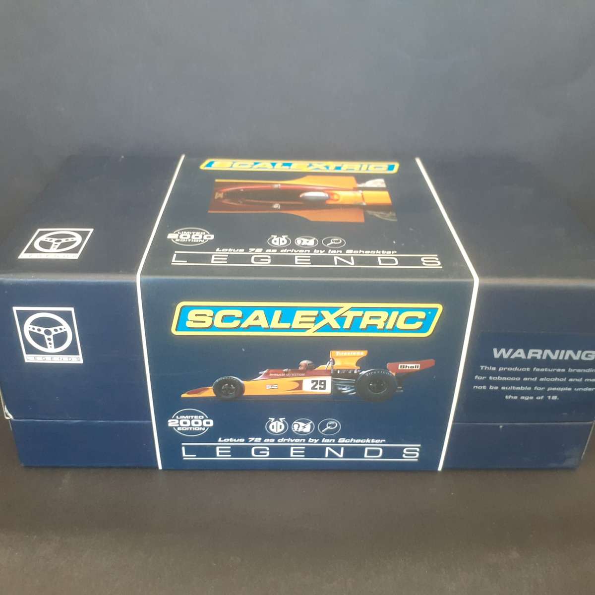 Scalextric C3833A Lotus 72 Gunston Ian Scheckter Ltd Edition No.462 of only 2000 produced.