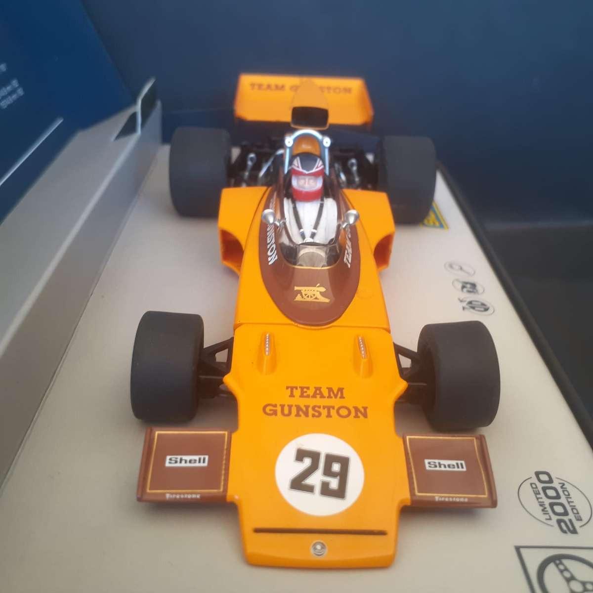 Scalextric C3833A Lotus 72 Gunston Ian Scheckter Ltd Edition No.462 of only 2000 produced.
