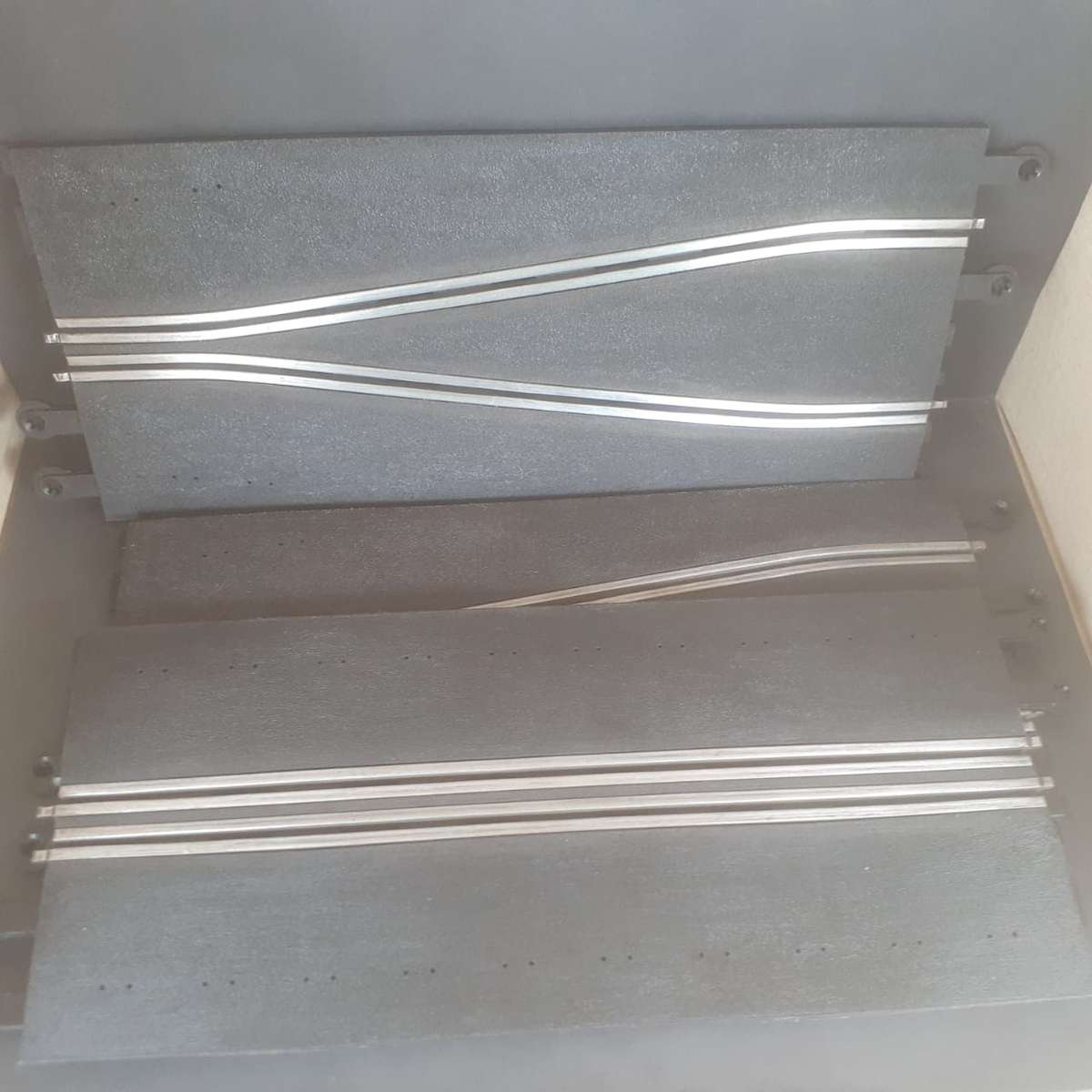 Scalextric Classic Track PT76 Long Chicane Set