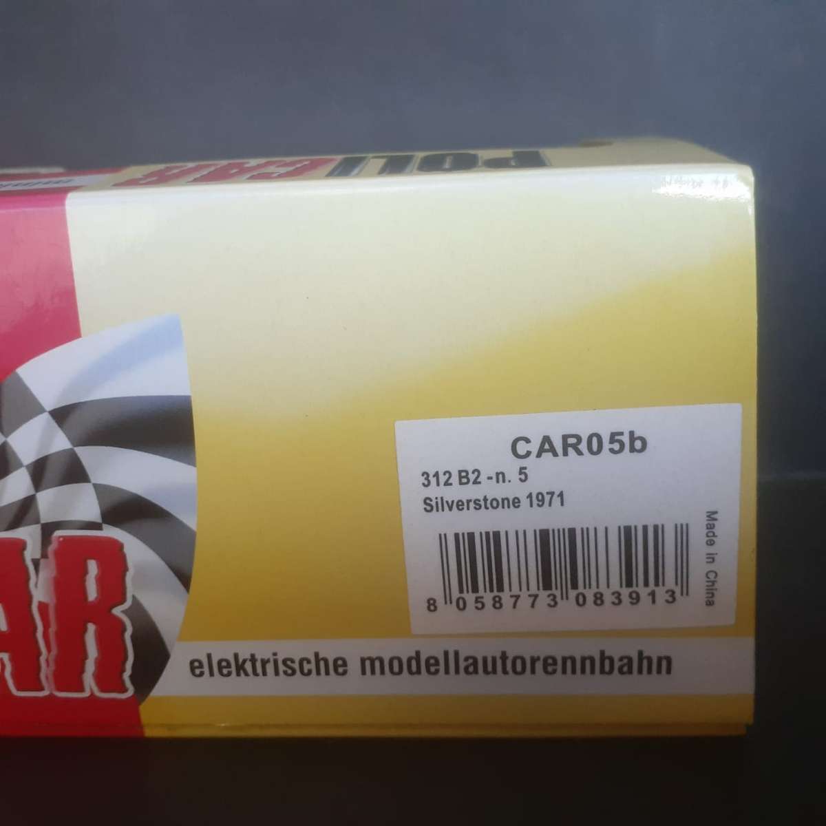 Policar CAR05b Ferrari 312B2 Silverstone 1971 Clay Regazzoni Boxed