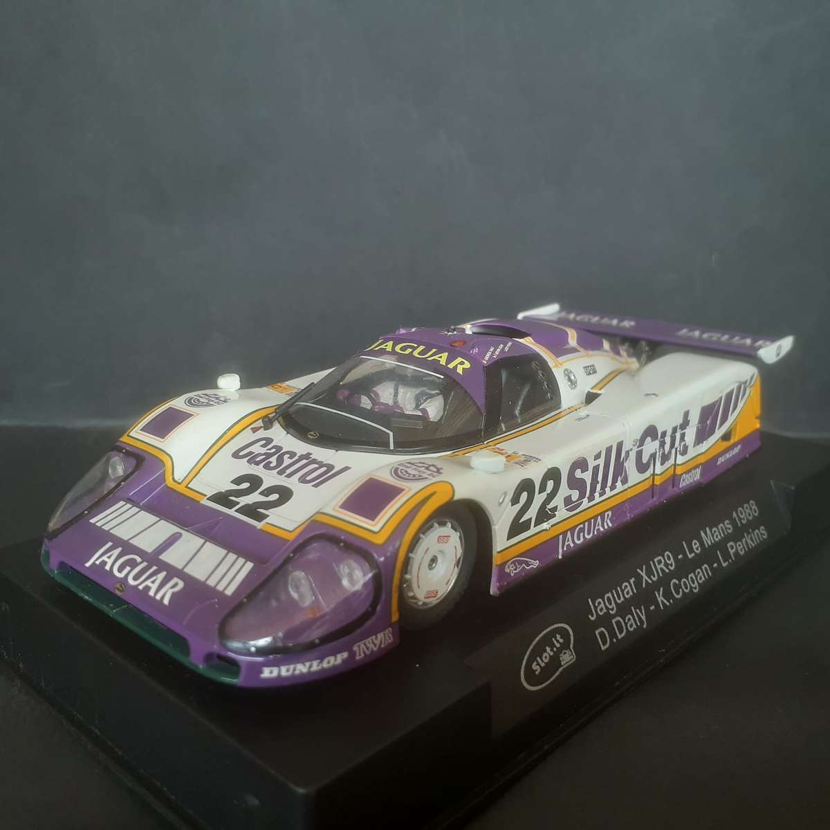 Slot-it Jaguar XJR9 Silk Cut LM 1988 Boxed