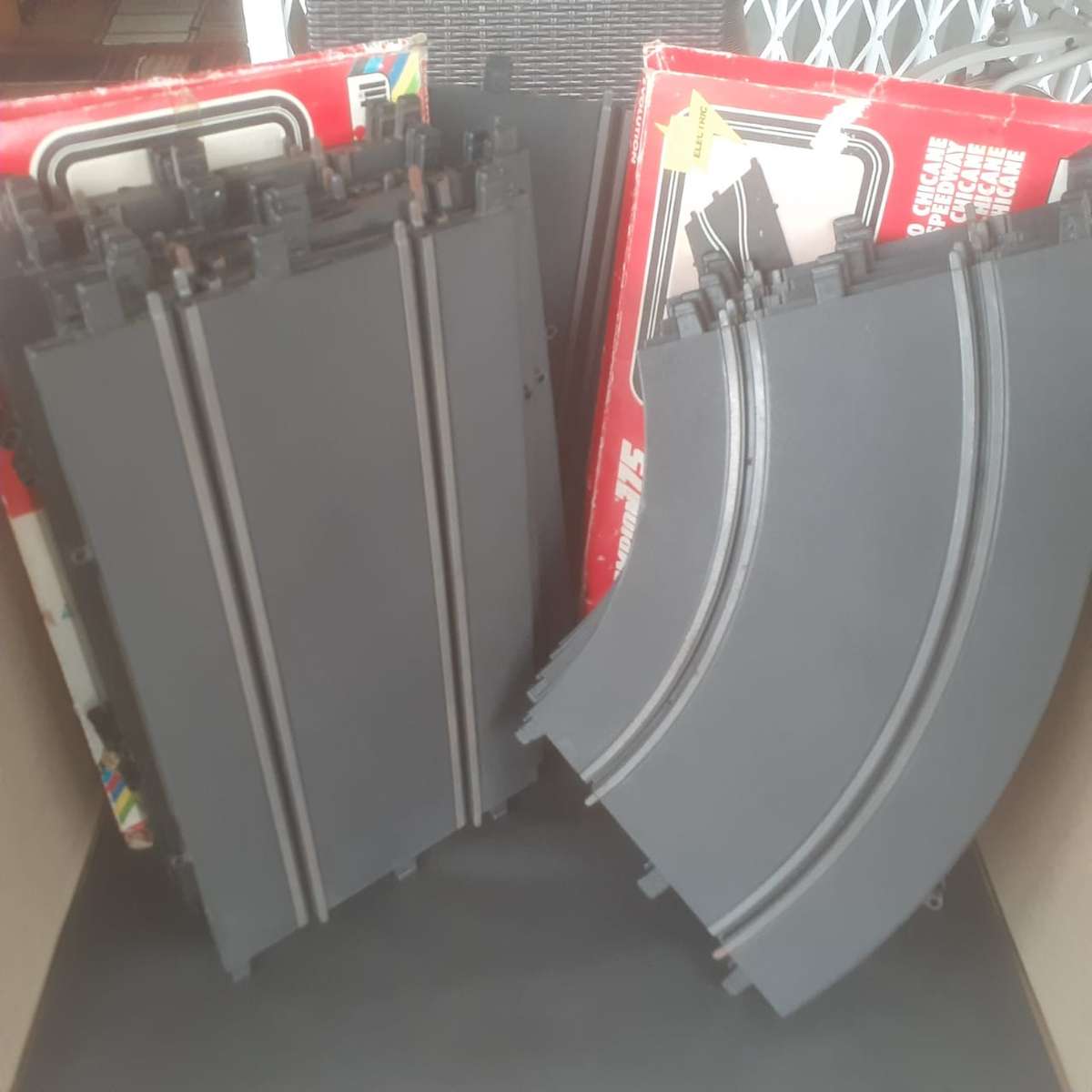 One Lot of Polistil Track and Accessories