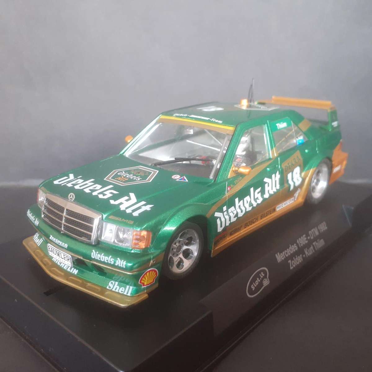 Slot-it CA44a Mercedes 190E #18 DTM 1st Zolder 1992 Boxed