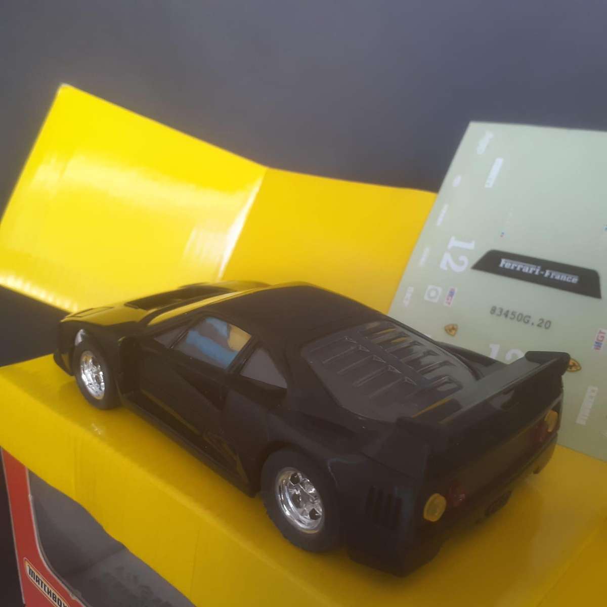SCX 83450 Ferrari F40 Black Mint Boxed