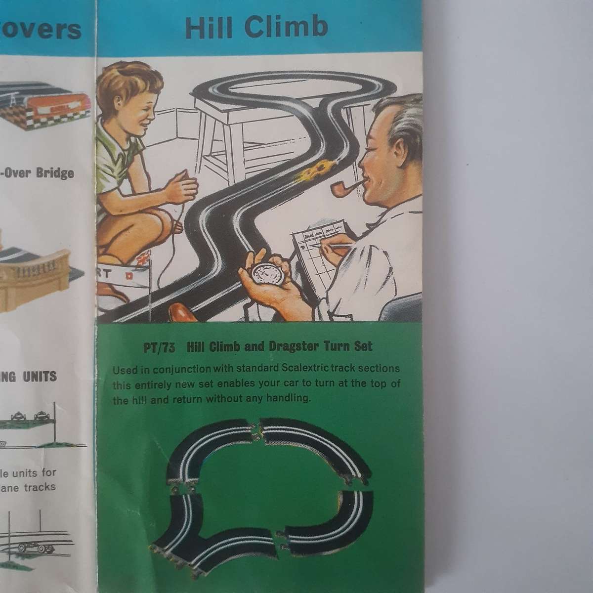 Scalextric Classic PT73 Hill Climb Set