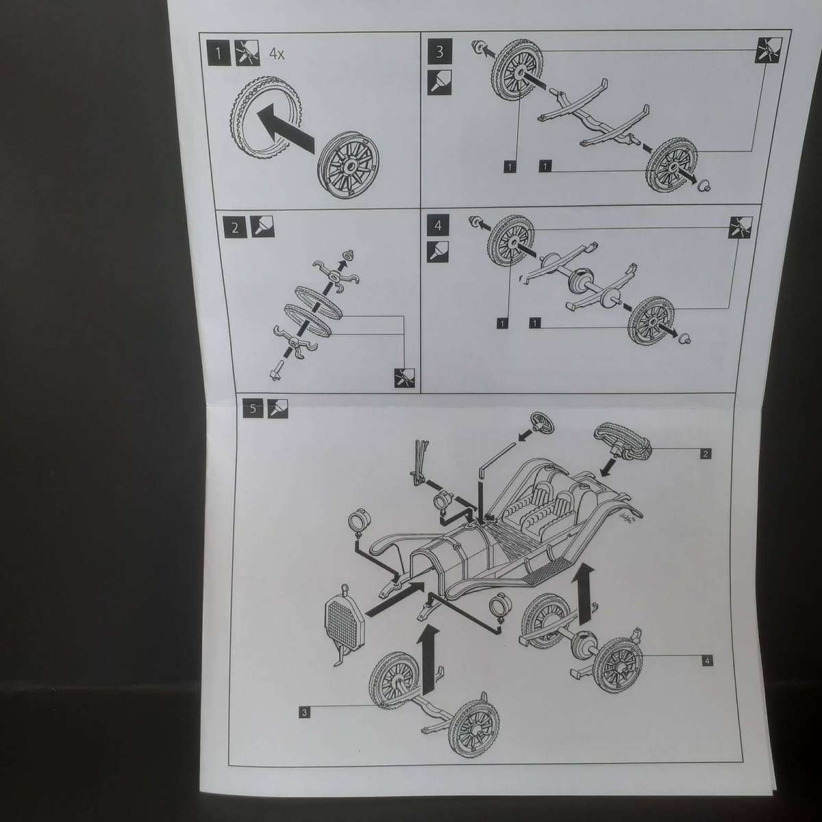 SMER 0954 Static Kit Mercer Raceabout 1912 Boxed