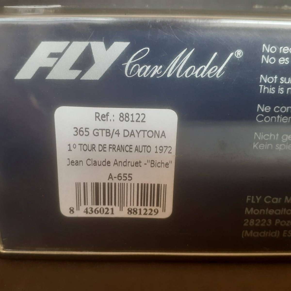 Fly A655 Ferrari 365 GTB/4 Daytona Mint Boxed