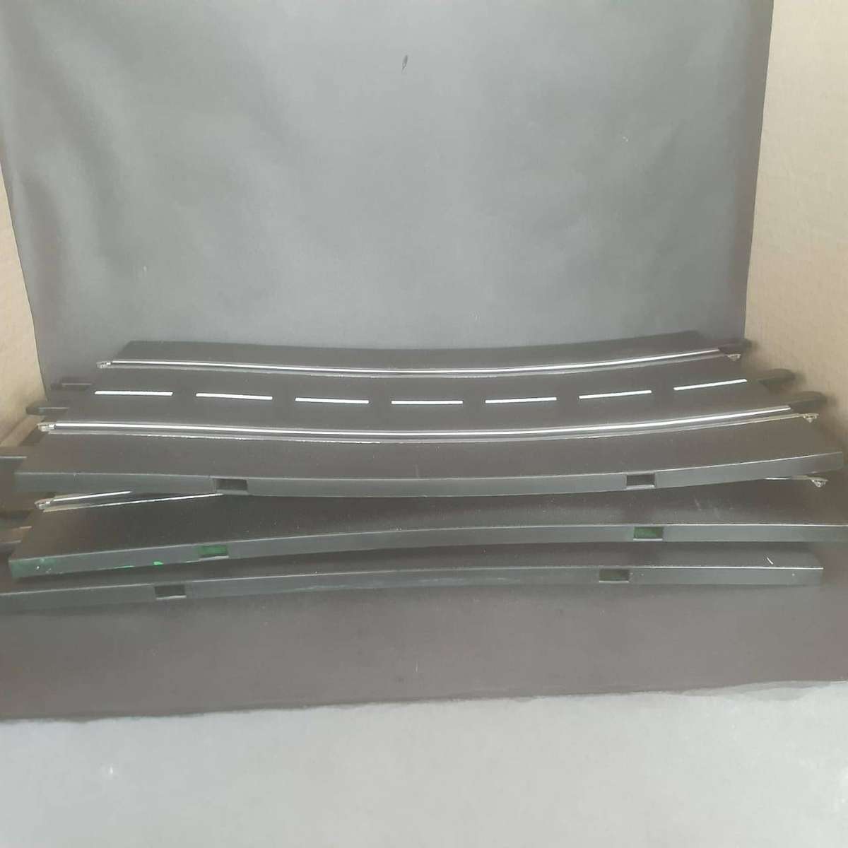 Carrera 2 x 127413 Concave Straights and 1 x 127412 Convex Straight