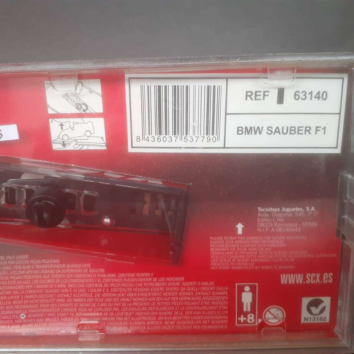 SCX 63140 BMW Sauber F1 Boxed