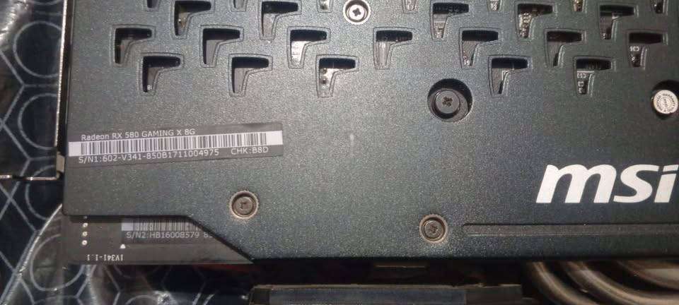 8GB RX580 Graphics Card