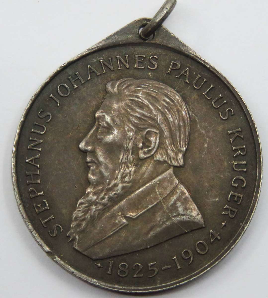 Krugerstandbeeld VerskuiwingKerkplein Pretoria 11.10.1954 Silver Medal