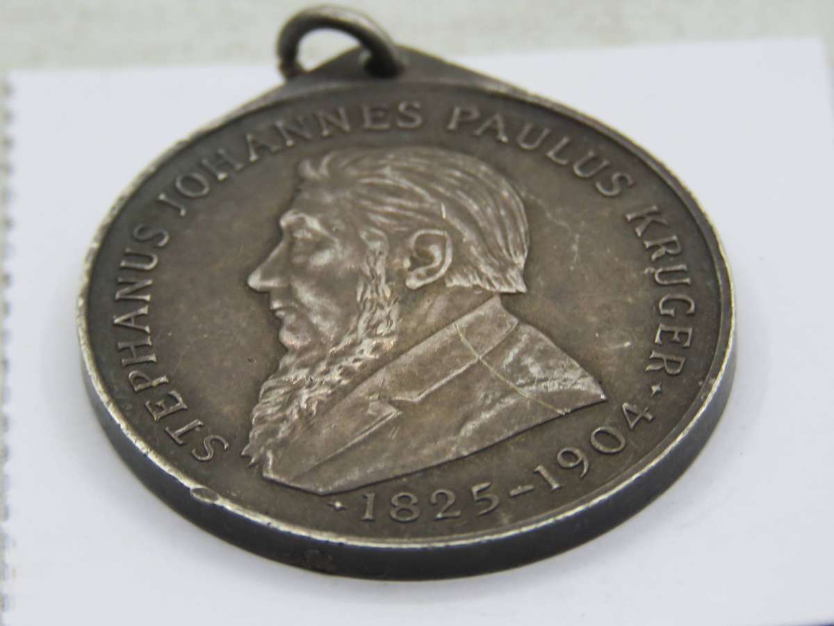 Krugerstandbeeld VerskuiwingKerkplein Pretoria 11.10.1954 Silver Medal