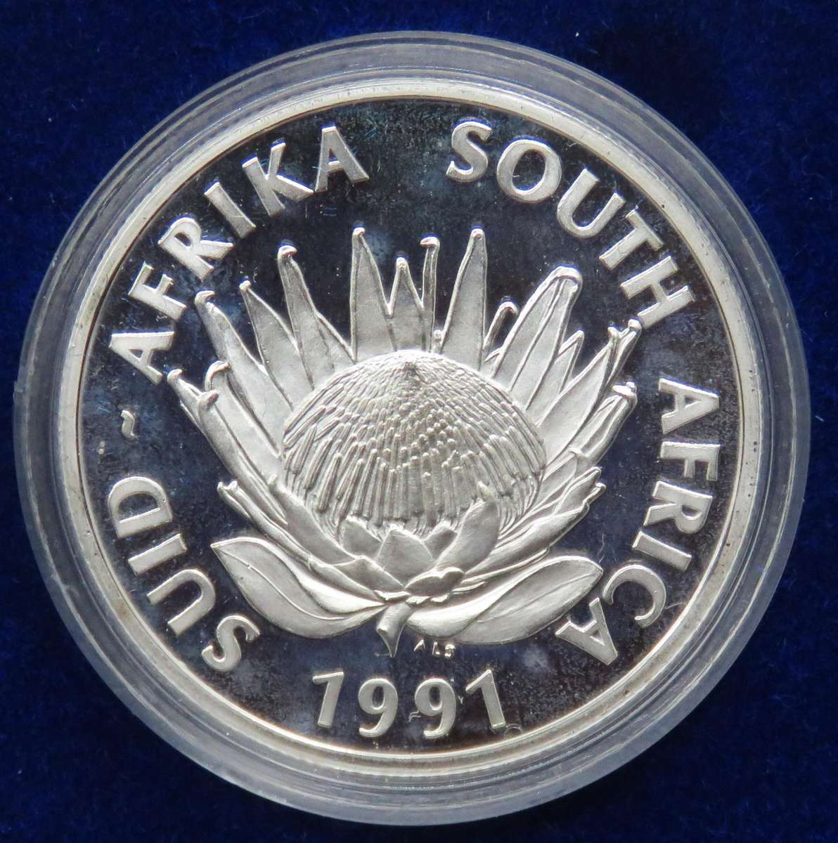1991 Republic of South Africa "NURSING" Proof R1 encapsulated as issued and in SAM Box-4 Available