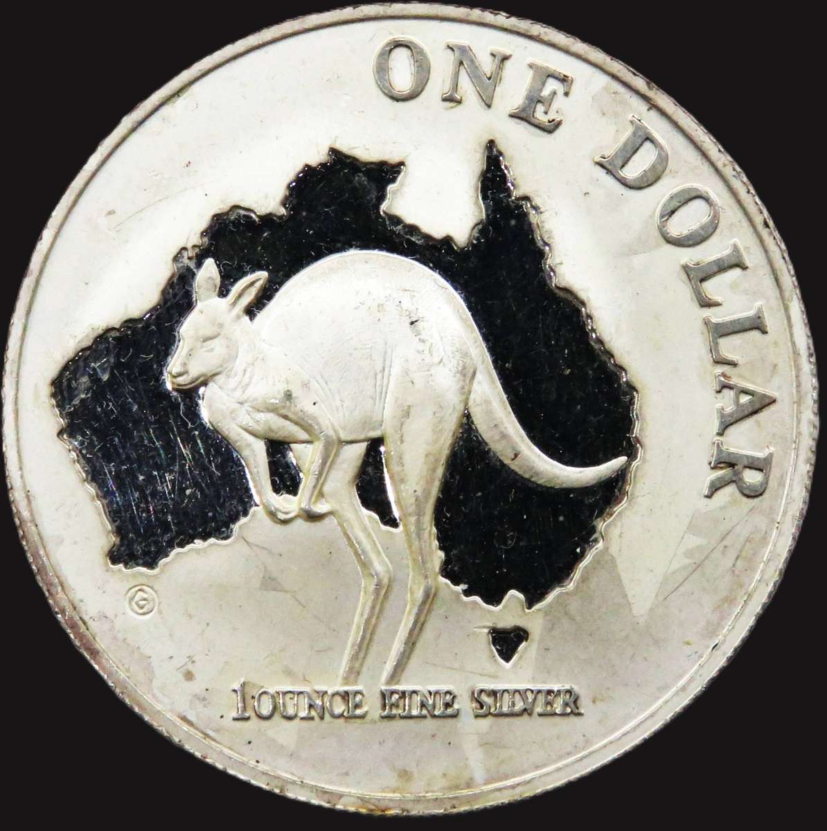 Australia  2000 1 Dollar  PROOF 1 OUNCE 999 FINE SILVER rescheduled 26/08