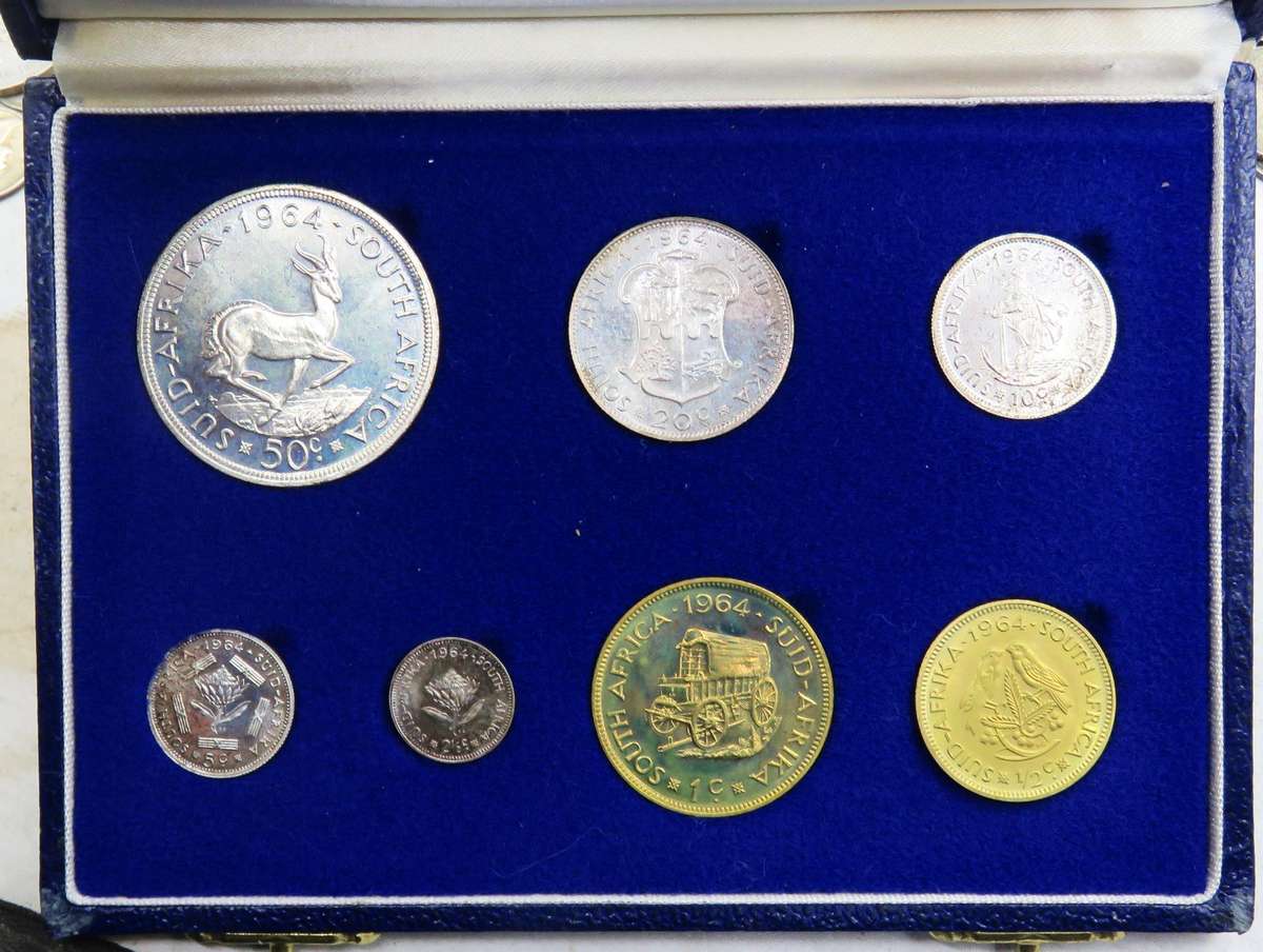 1964 Republic of South Africa Proof set in original box