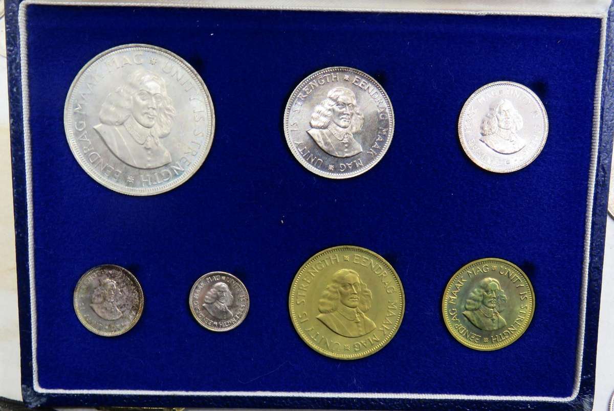 1964 Republic of South Africa Proof set in original box