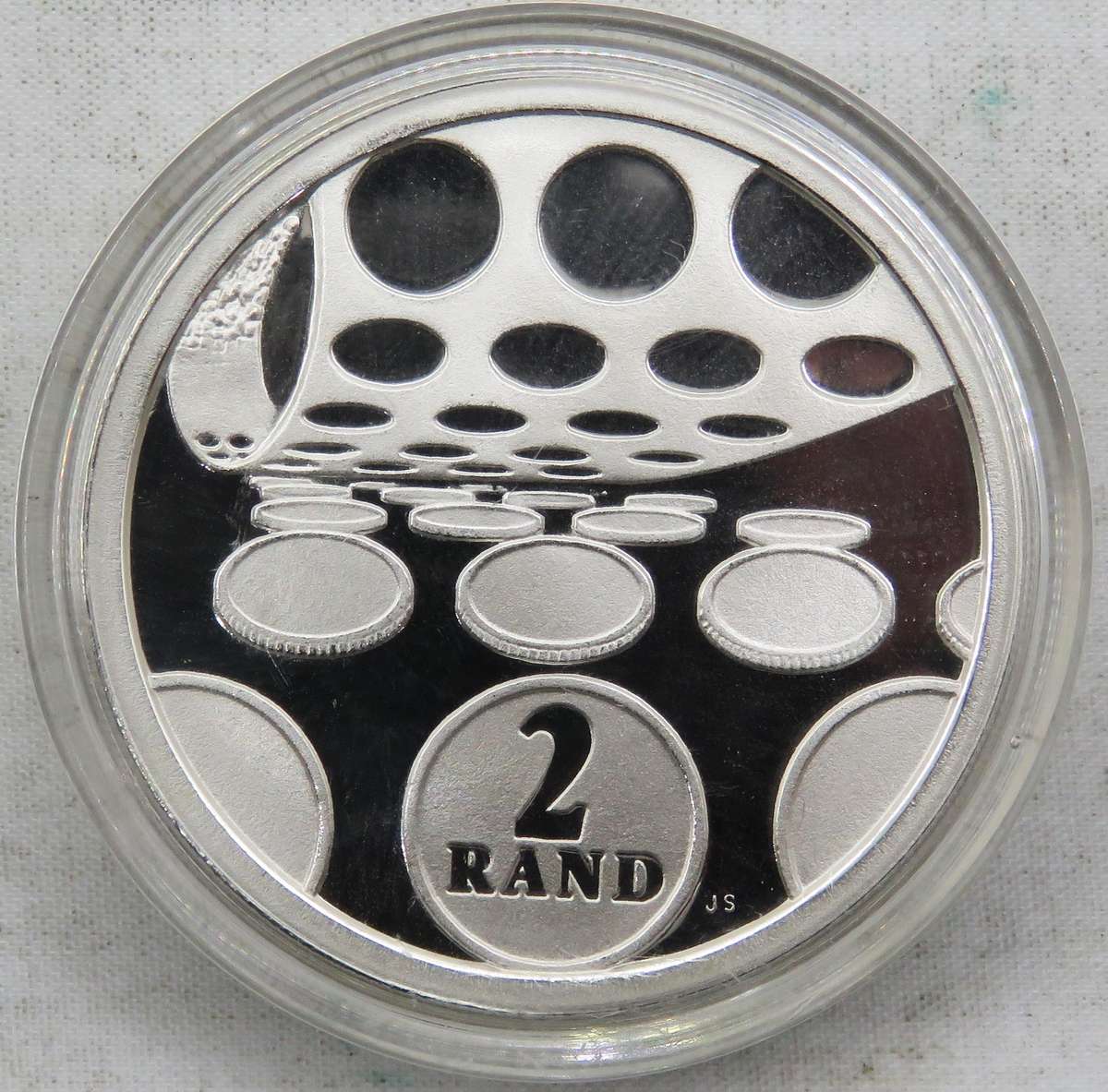 1992  1 Ounce Sterling Silver Proof  R2 TECHNOLOGY-AS issued in SAM Box-4 Available