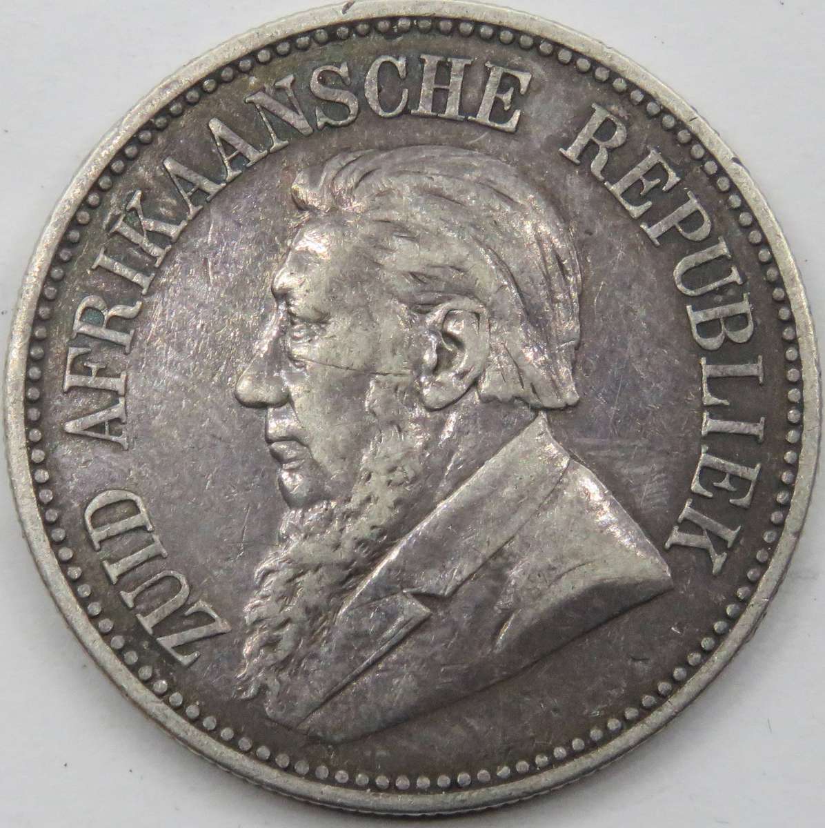 1892 ZAR  2 1/2 Shillings