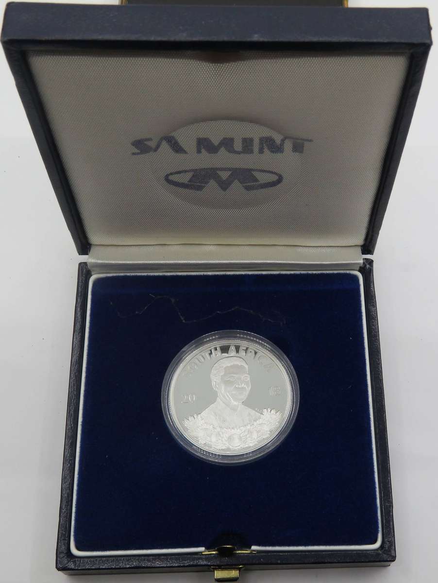2018  Silver 1 Rand Life of a Legend: Nelson Mandela "ROBBEN ISLAND"