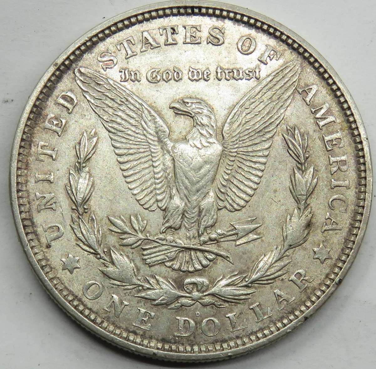 1921-D United States of America Morgan Dollar