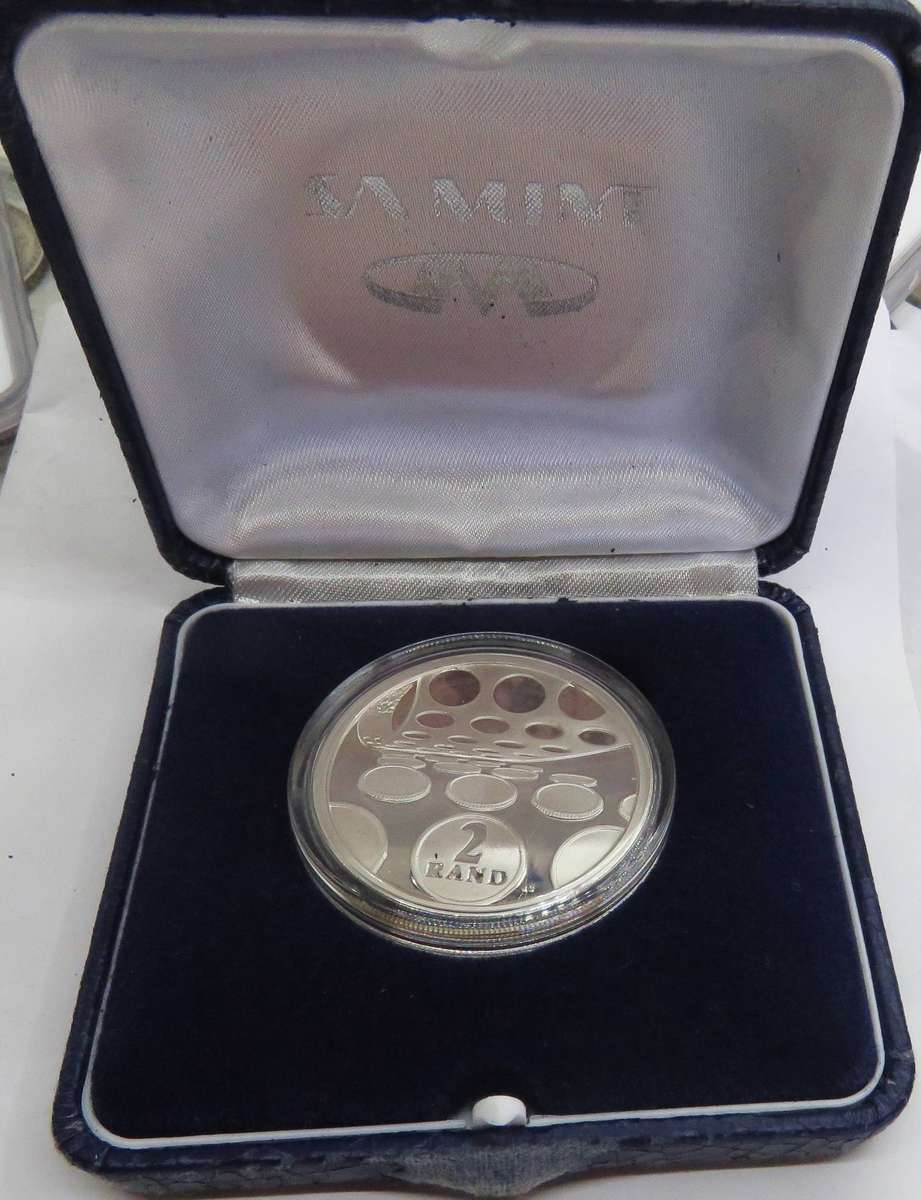 1992 1 Ounce Sterling Silver Proof  R2  CENTENNIAL MINT in SAM box and encapsulated as issued