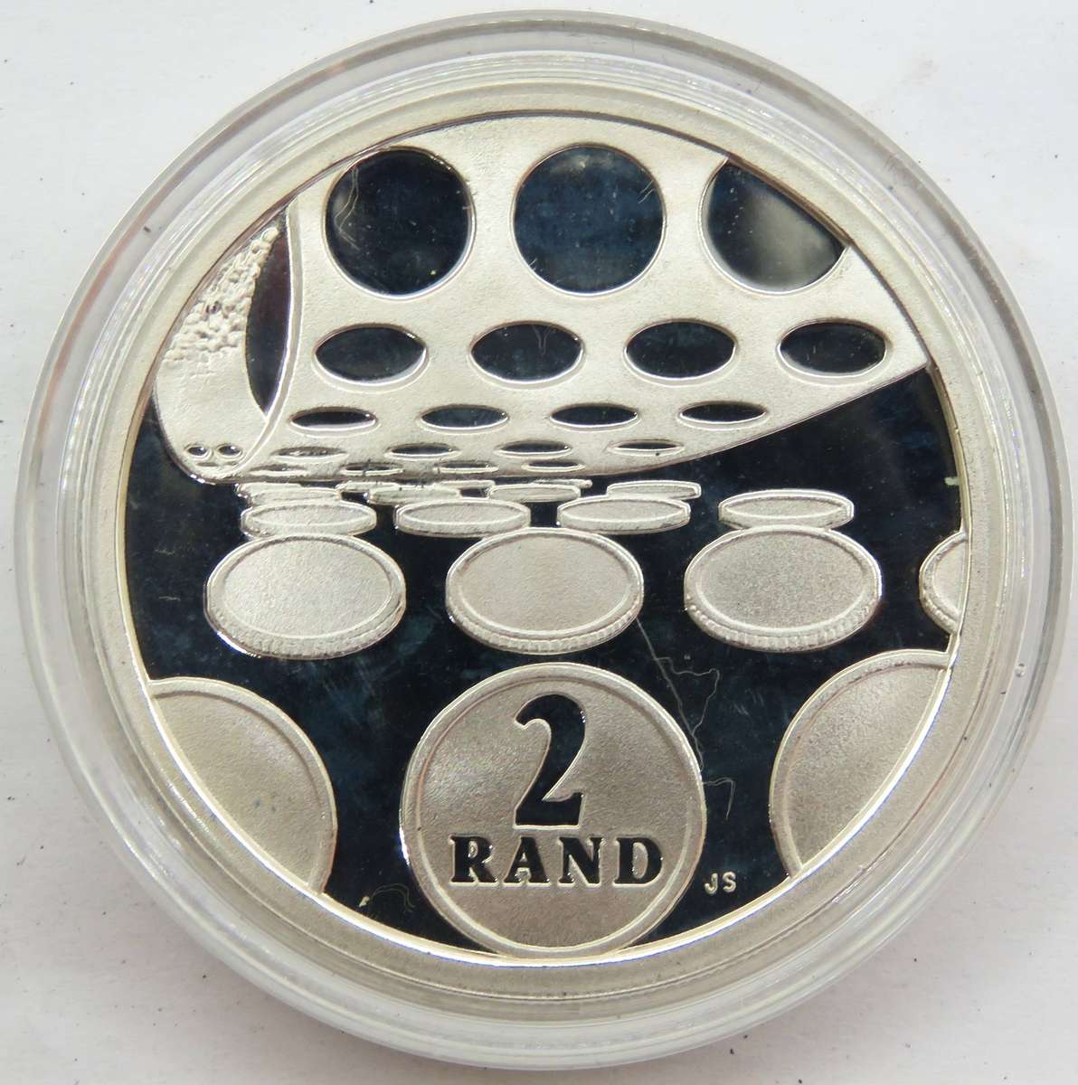 1992 1 Ounce Sterling Silver Proof  R2  CENTENNIAL MINT in SAM box and encapsulated as issued