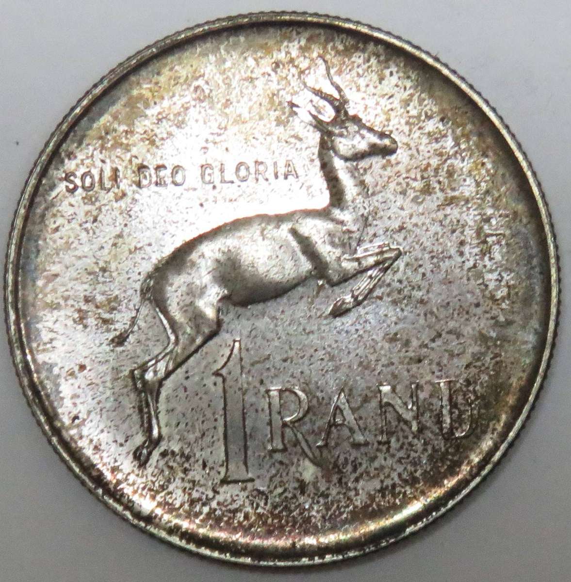 1965 South Africa Silver R1 Proof