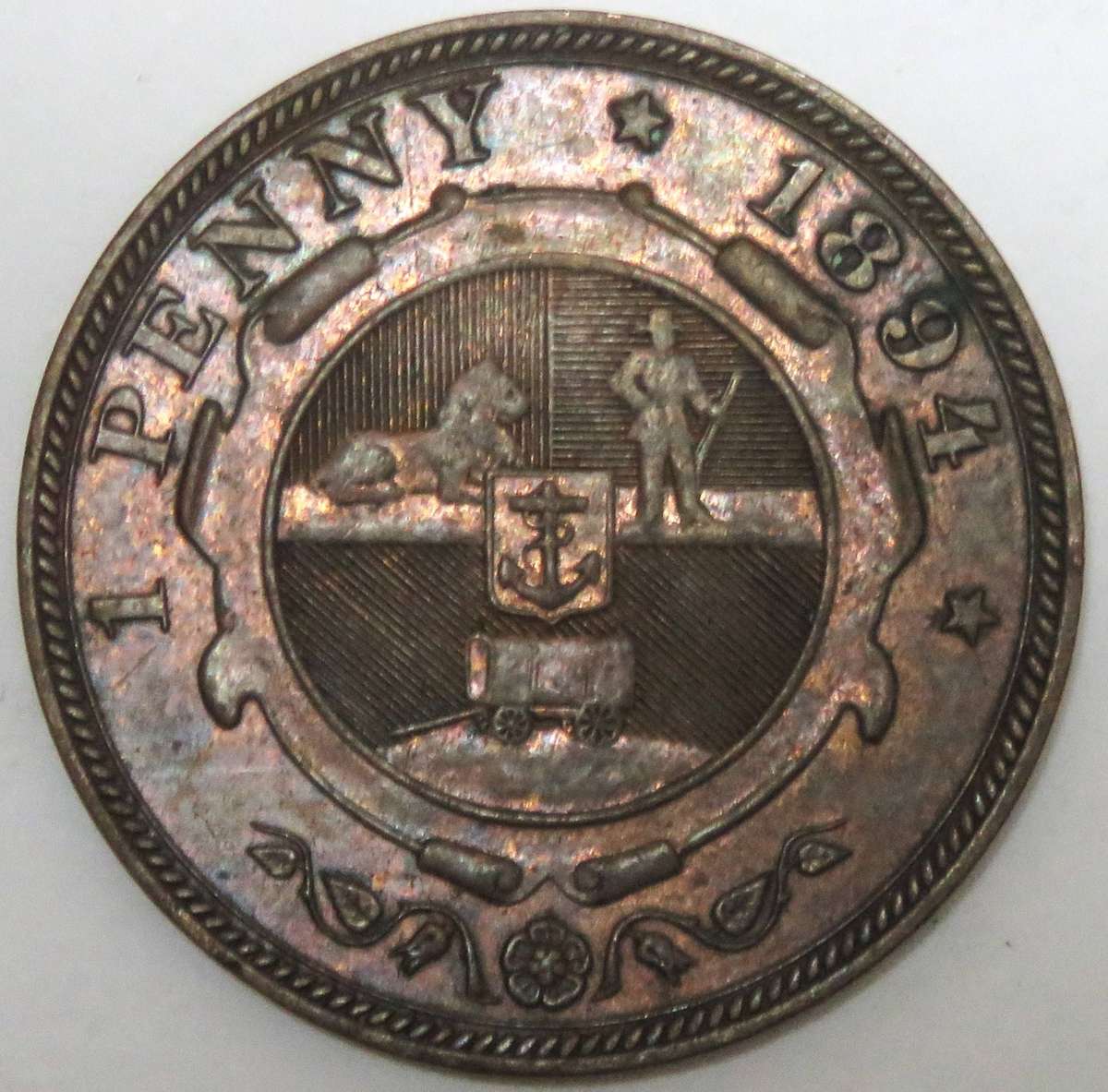 1894 ZAR Penny