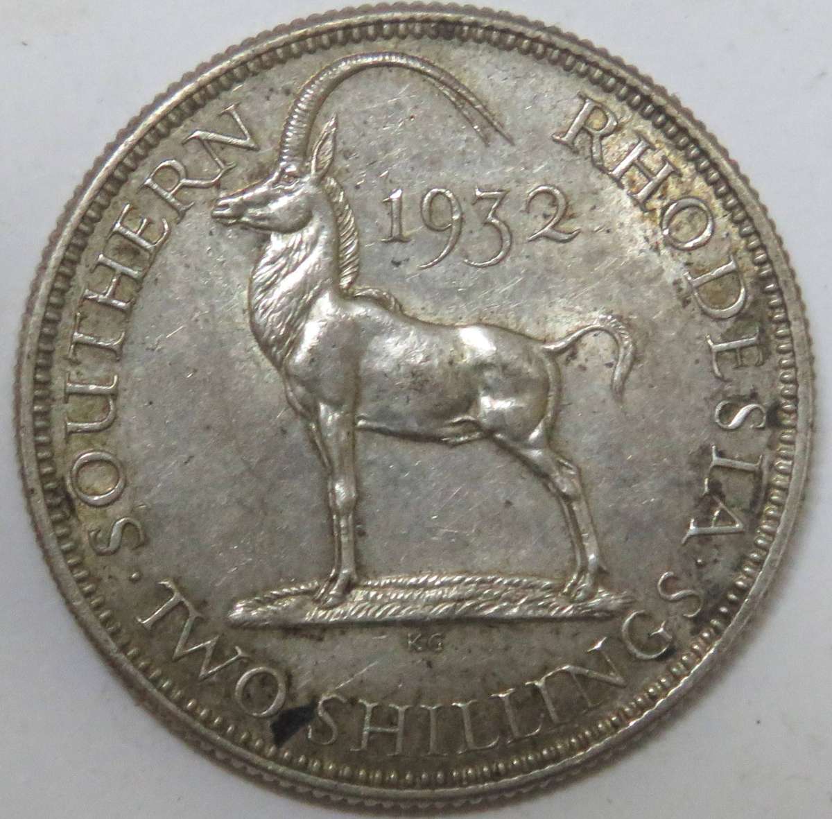 Southern Rhodesia 2 Shillings 1932