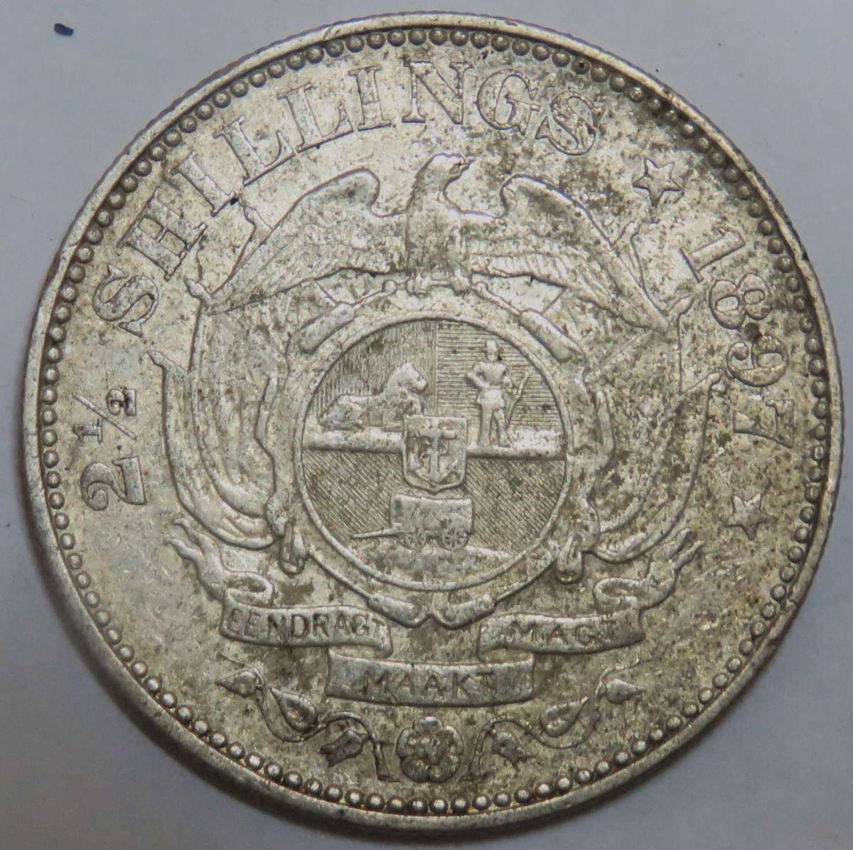 1897 ZAR 2 1/2 Shillings