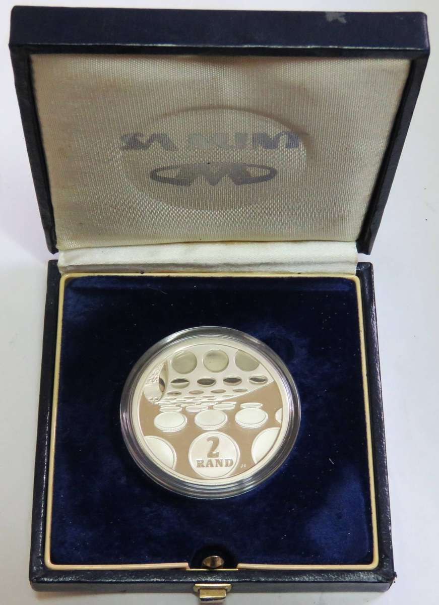 1992  1 Ounce Sterling Silver Proof  R2 TECHNOLOGY-AS issued in SAM Box-4 Available