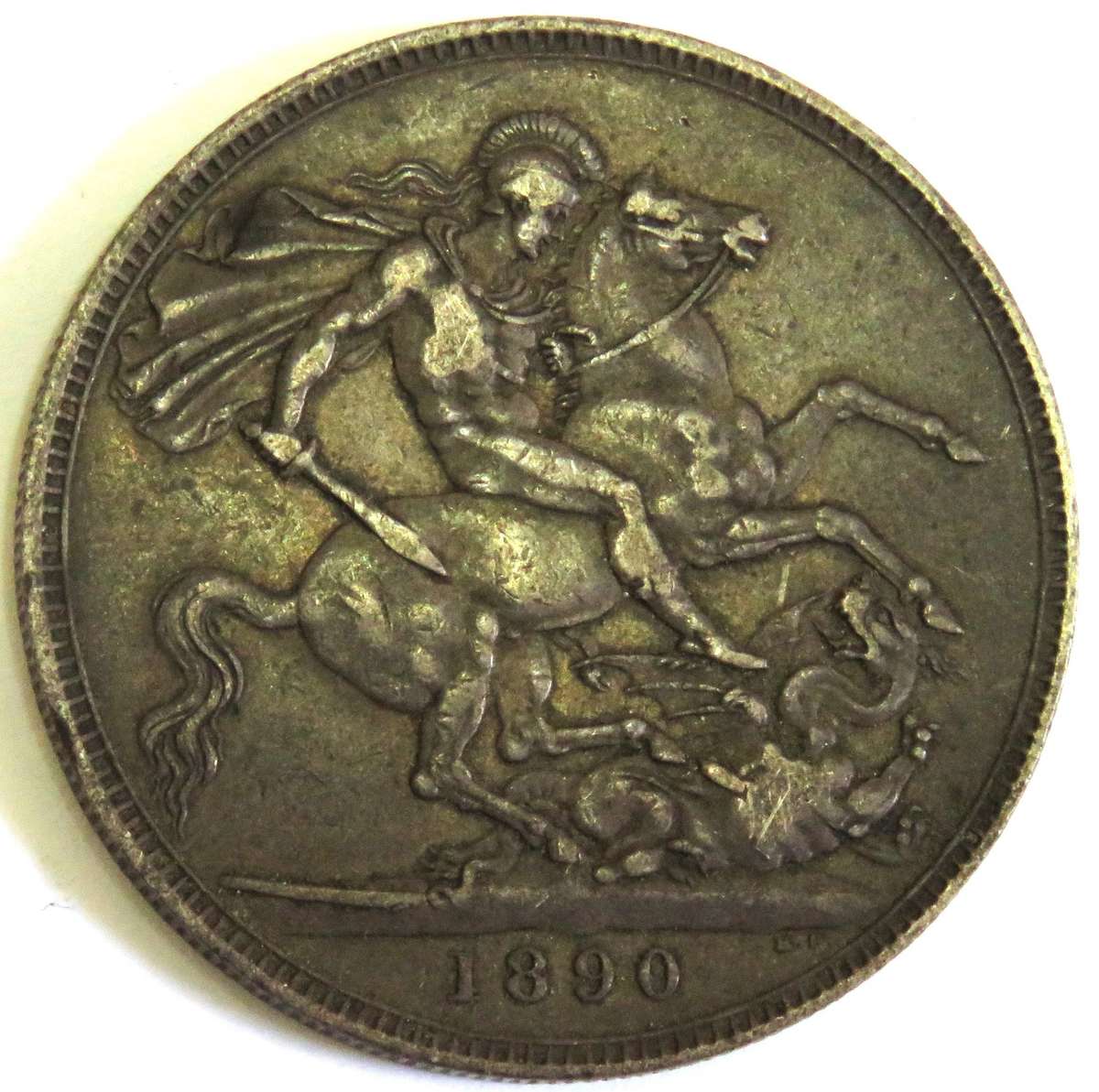 1890 Great Britain Victorian Crown