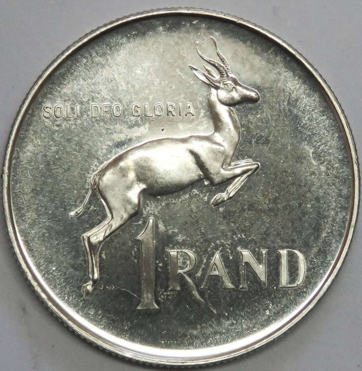 1965 South Africa Silver R1 Proof