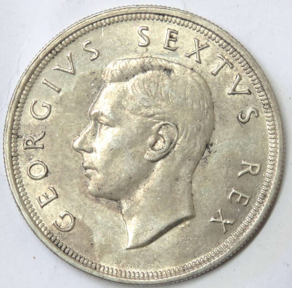 1950 Union of South Africa 5 Shillings