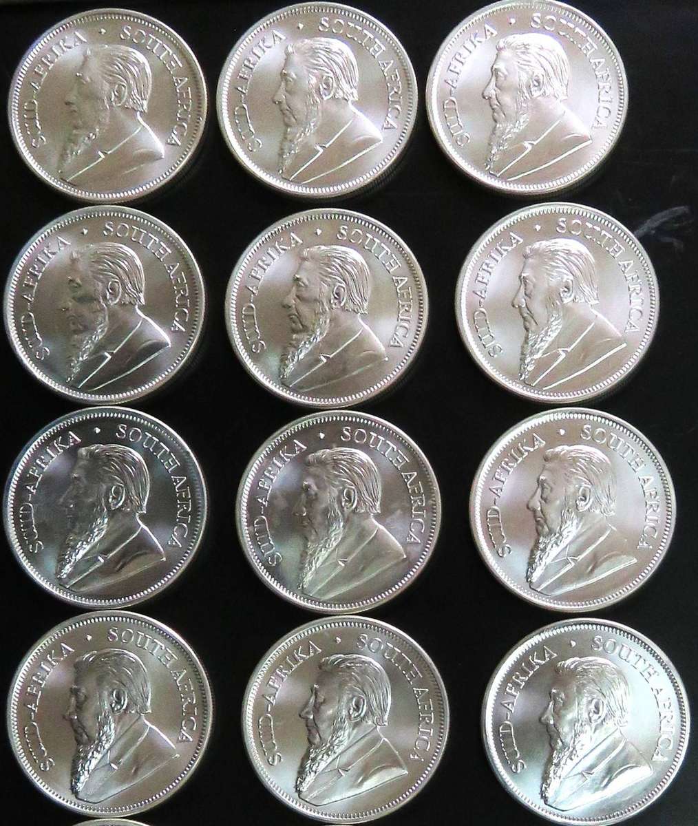 2021 Brilliant UNC 1 Ounce Silver Krugerrand -12 coins reserved for  schicika