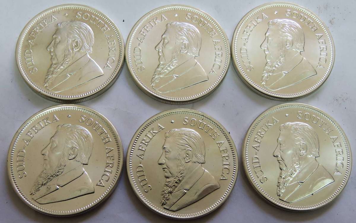 2021 Brilliant UNC 1 Ounce Silver Krugerrand -6 available