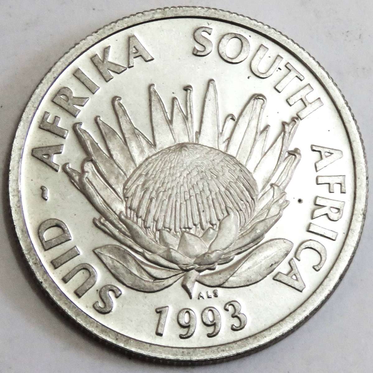 1993 Silver Proof 1 Rand BANKING