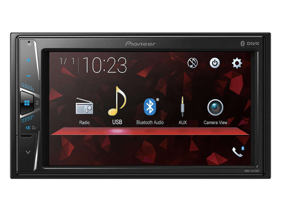 Pioneer DMH-G225BT 6.2 AV Receiver with Bluetooth