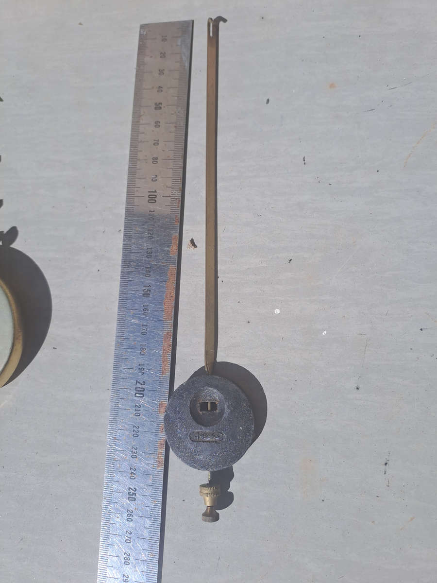 clock pendulum diam 44mm weight  120g