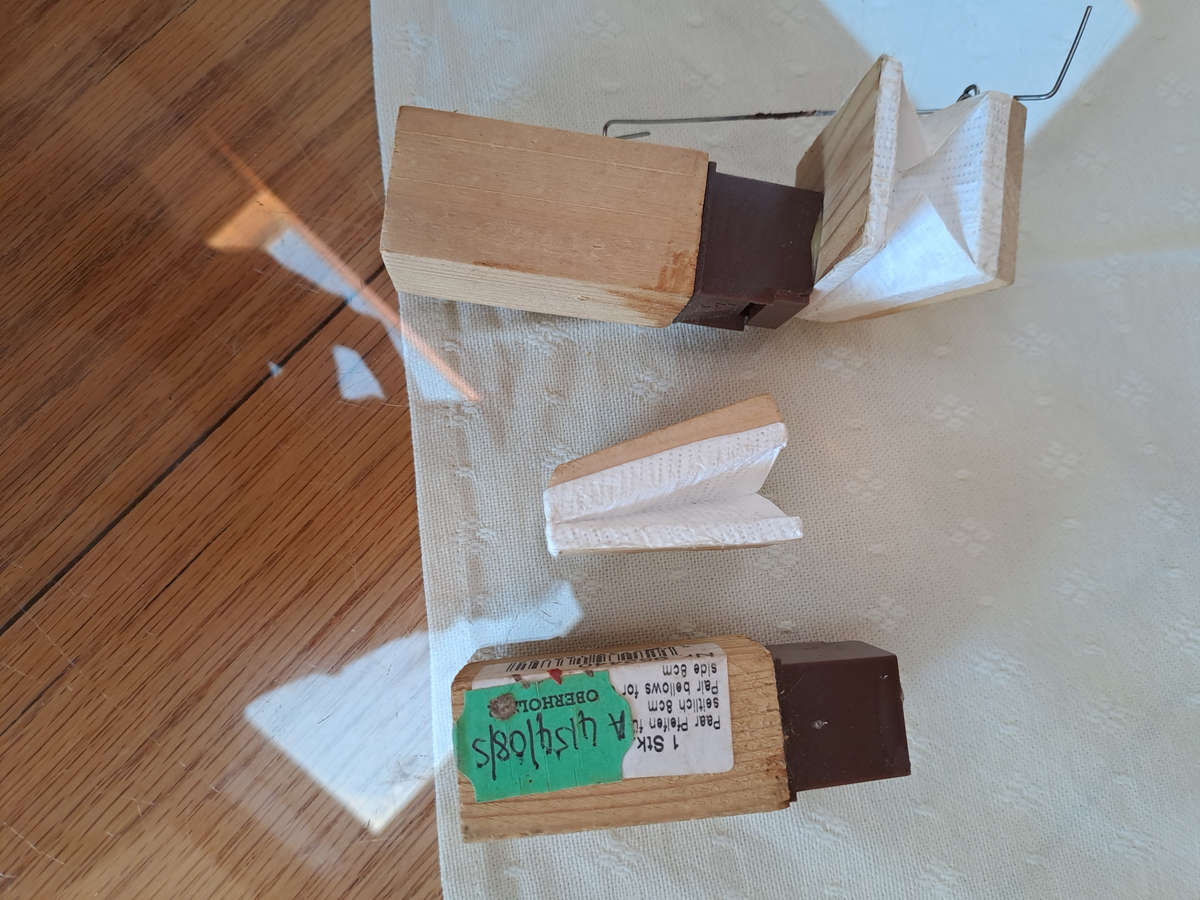 Cuckoo clock 8cm Bellows pair