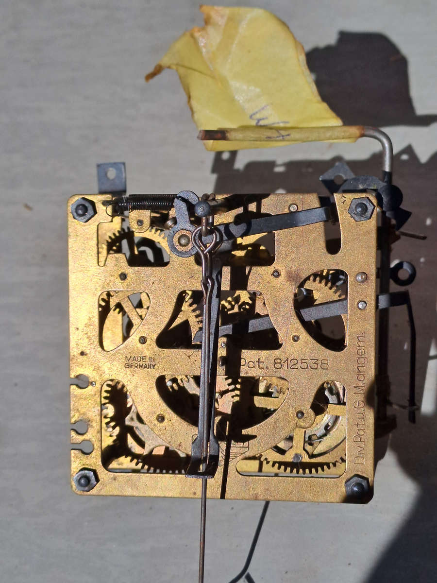 regula cuckoo clock movement